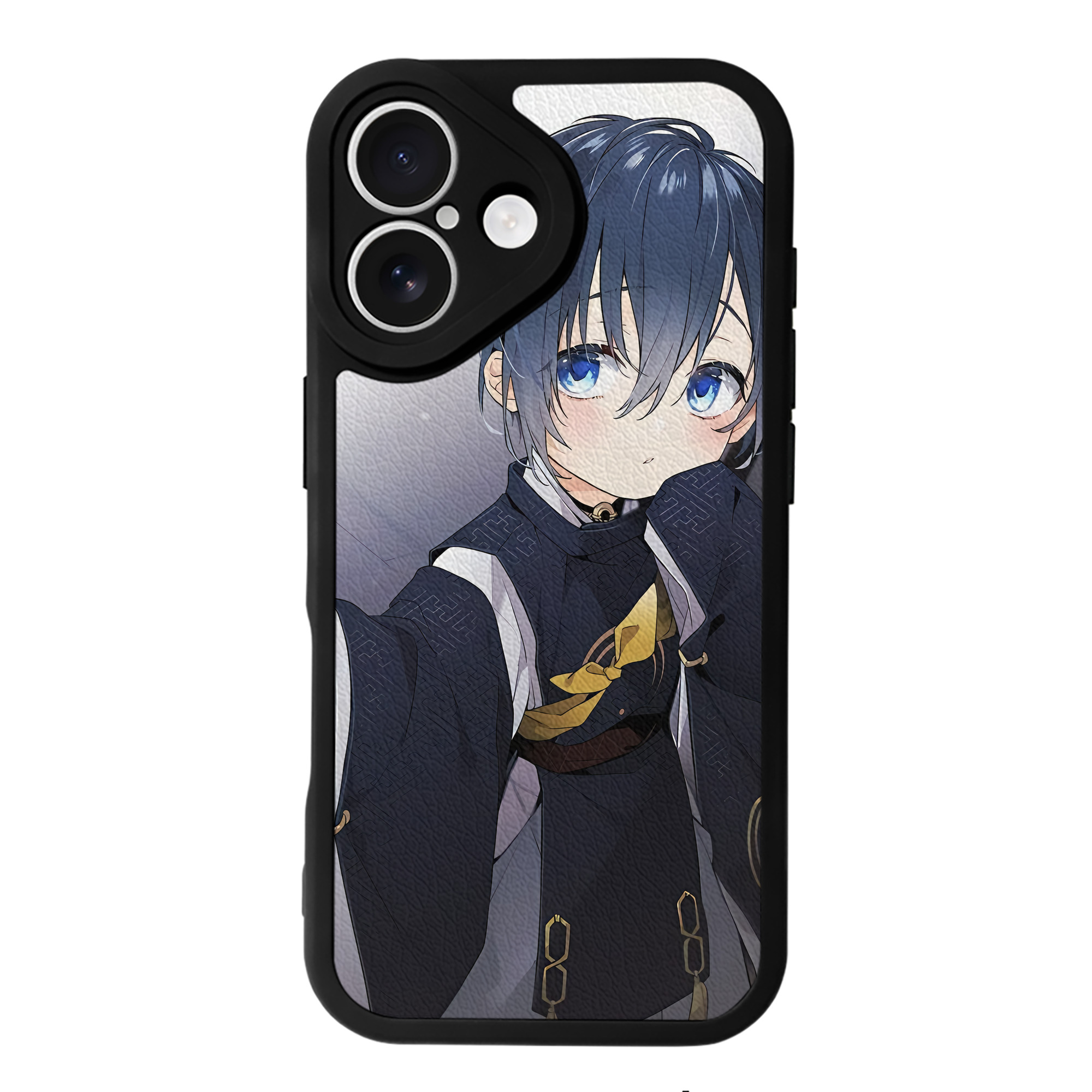 （画像用） 刀剣乱舞 Touken Ranbu 【iPhone 16シリーズ対応】シリコンスマホケース（レザー調） 材質：シリコン